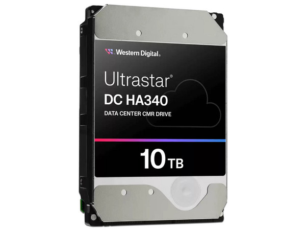 Disco Duro Western Digital Ultrastar DC HA340 de 10TB, 7200 RPM, Caché 256MB, SATA III (6.0 Gb/s).