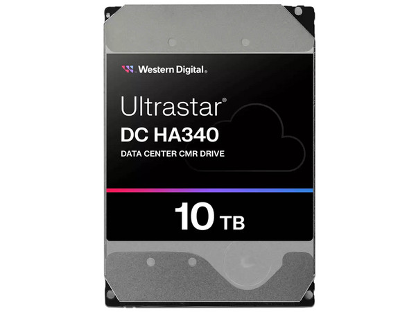 Disco Duro Western Digital Ultrastar DC HA340 de 10TB, 7200 RPM, Caché 256MB, SATA III (6.0 Gb/s).