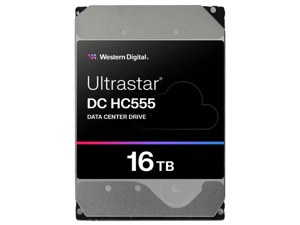 Disco Duro Western Digital Ultra Star HC555 de 16TB, 7200 RPM, 3.5