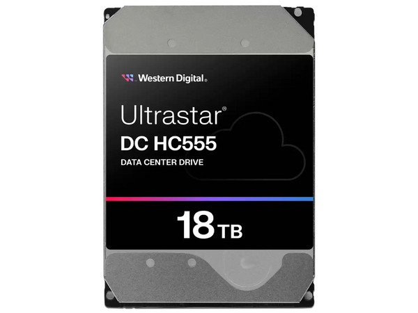 Disco Duro Western Digital Ultra Star HC555 de 18TB, 7200 RPM, 3.5