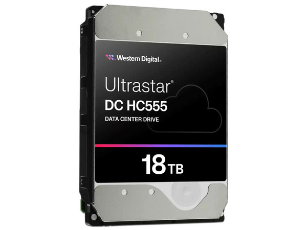 Disco Duro Western Digital Ultra Star HC555 de 18TB, 7200 RPM, 3.5