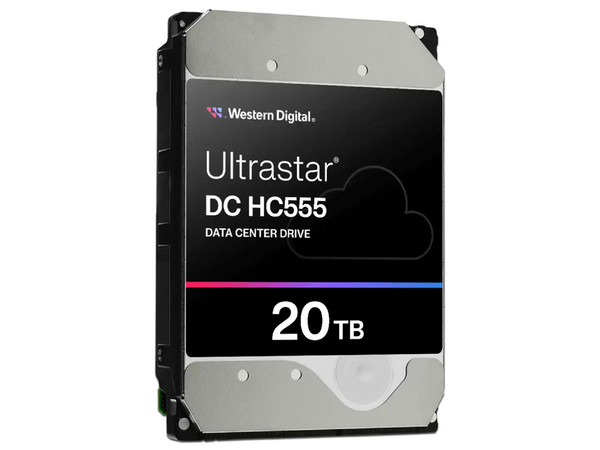 Disco Duro Western Digital Ultra Star HC555 de 20TB, 7200 RPM, 3.5