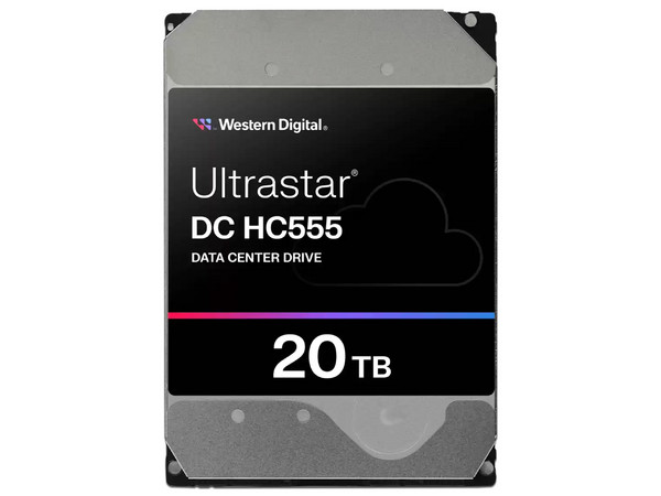 Disco Duro Western Digital Ultra Star HC555 de 20TB, 7200 RPM, 3.5