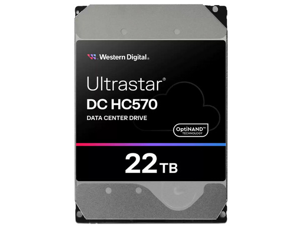 Disco Duro Western Digital Ultra Star HC570 de 22TB, 7200 RPM, 3.5