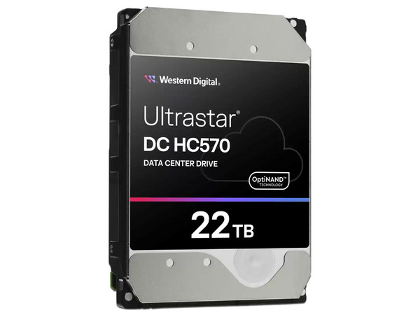 Disco Duro Western Digital Ultra Star HC570 de 22TB, 7200 RPM, 3.5