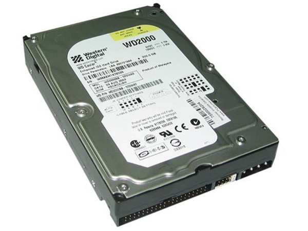 Disco Duro IDE Western Digital de 200GB, 7200RPM con 2MB en Buffer
