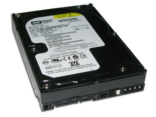 Disco Duro Western Digital de 200GB, Serial-ATA a 7200RPM