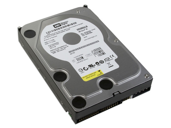 Disco Duro Western Digital de 500GB IDE a 7200RPM, Reconstruido