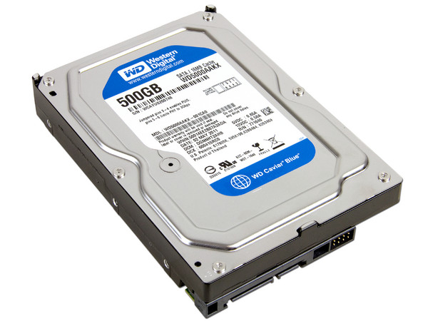 Disco Duro Western Digital Caviar Blue de 500GB, 7200 RPM, 16MB Buffer, SATA III (6.0 Gb/s)
