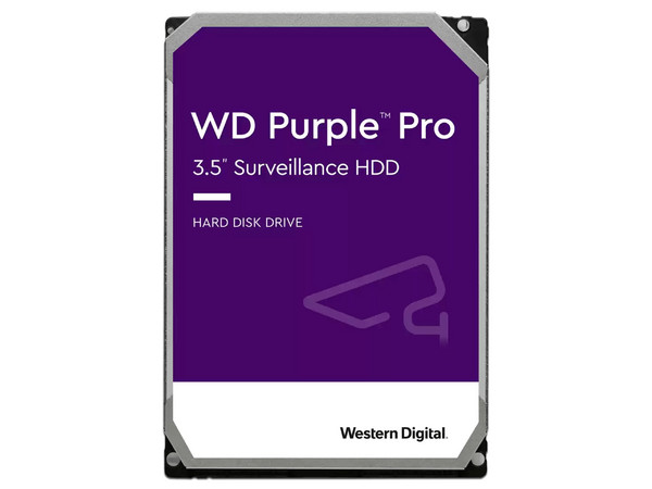 Disco Duro para Videovigilancia Western Digital Purple Pro de 10TB, 7200 RPM, Caché 256MB, SATA III (6.0 Gb/s).