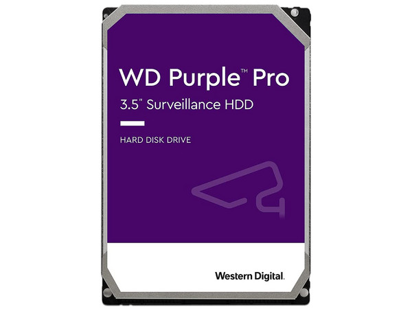 Disco Duro para Videovigilancia Western Digital Purple de 10TB, 256MB caché, 7200 RPM, SATA III (6 Gb/s).