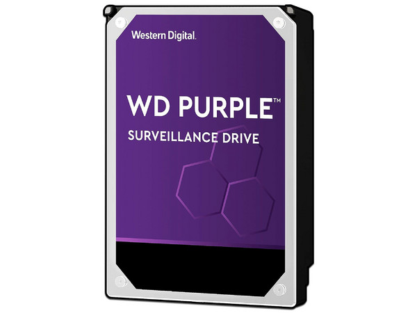 Disco Duro para Videovigilancia Western Digital Purple de 10 TB, 7200 RPM, 256MB, SATA III (6.0 Gb/s).