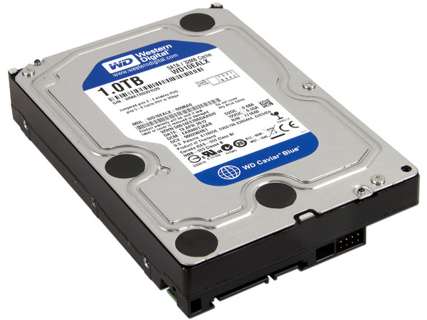 Disco Duro Western Digital Caviar Blue de 1 TB, 7200 RPM, 32MB Buffer, SATA III (6Gb/s)