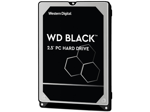 Disco Duro Western Digital Black de 1TB, 64MB caché, 7200RPM, SATA III (6 Gb/s).