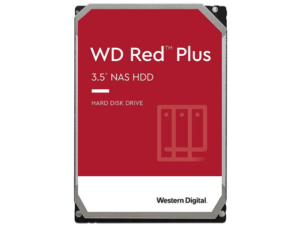 Disco Duro Western Digital Red Plus de 14TB, 512MB caché, 7200 RPM, NAS, SATA III (6 Gb/s).