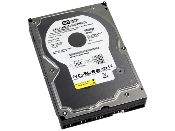 Disco Duro Western Digital de 160GB IDE a 7200RPM, Reconstruido