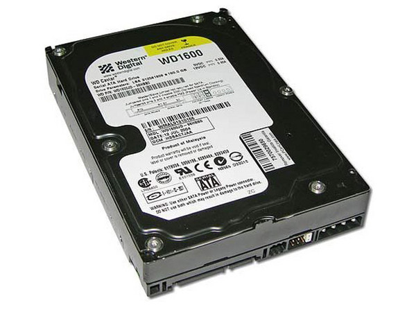 Disco Duro Western Digital de 160GB, Serial-ATA a 7200RPM