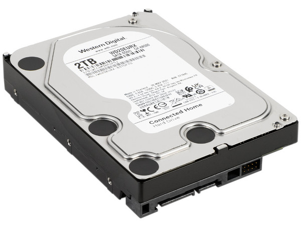 Disco Duro para Videovigilancia Western Digital Green de 2 TB, IntelliPower RPM, 64MB, SATA III (6 Gb/s), New Pull.