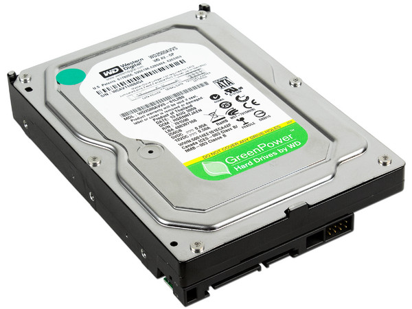 Disco Duro Western Digital Green de 250 GB, 8 MB Caché, SATA II (3Gb/s), New Pull.