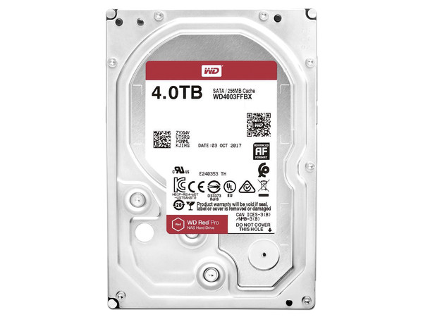 Disco Duro Western Digital 4TB, Caché 256MB, 7200 RPM, SATA III (6.0 Gb/s).