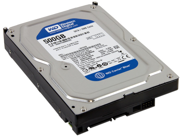 Disco Duro Western Digital de 500 GB, 7200 RPM, 16MB Buffer, SATA II