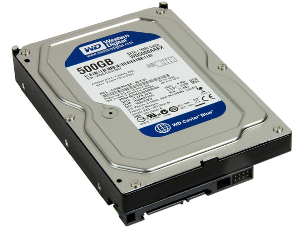 Disco Duro Western Digital Caviar Blue de 500 GB, 7200 RPM, 16MB Buffer, SATA III (6 Gb/s)