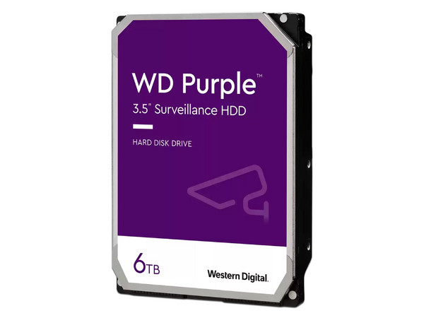 Disco Duro Western Digital Purple 6TB, Caché 128MB, SATA III (6.0 Gb/s). (Caja abierta)