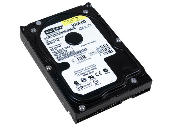 Disco Duro Western Digital de 80GB IDE a 7200RPM