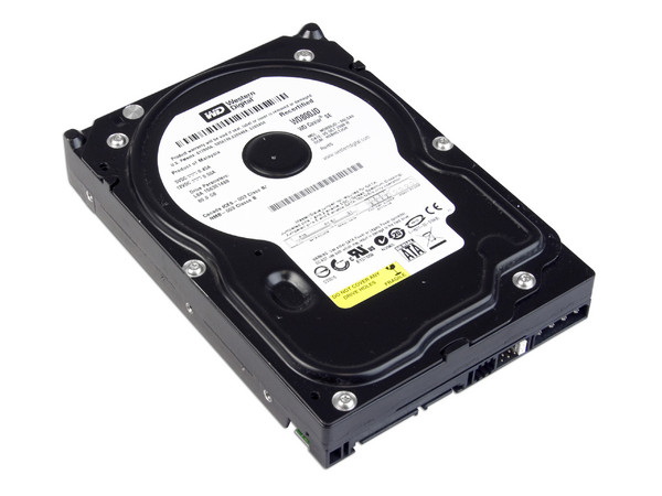 Disco Duro Western Digital de 80 GB, 7200 RPM, SATA II, Reconstruido