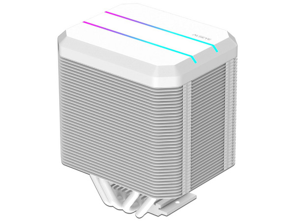 Disipador Alseye M90-B, hasta 2400 RPM, Compatible con LGA1700/1200/1366 y AMD AM2+/AM3/AM3+/AM4. Color Blanco.