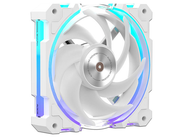 Ventilador Alseye W12-PLUS-W de 120mm, 2400RPM, RGB. Color Blanco.