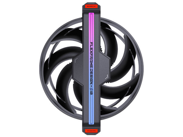 Ventilador ALSEYE DM12 B, 120mm, 1600 RPM, ARGB, Color Negro.