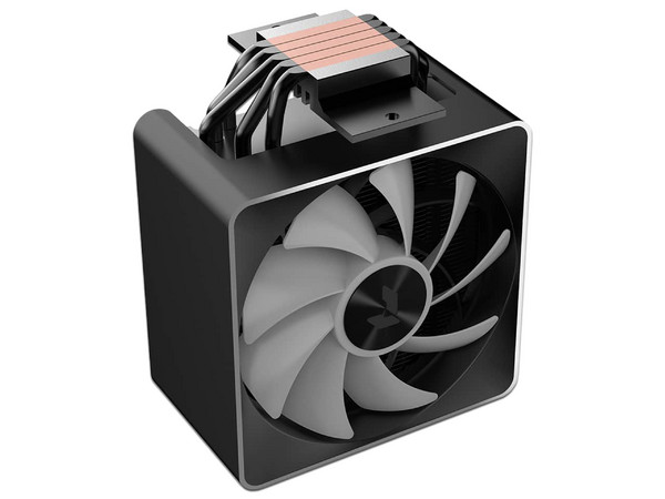 Disipador y Ventilador APNX AP1-V ARGB, Socket Intel 1700, 1200, 115x y AMD AM4, AM5. Color Negro.