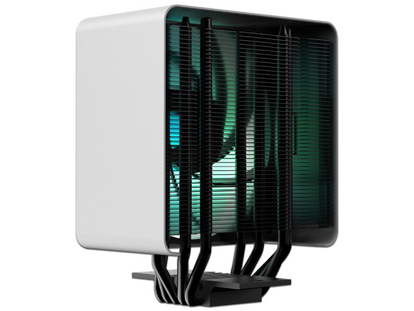 Disipador y Ventilador APNX AP1-V ARGB, Socket Intel 1700, 1200, 115x y AMD AM4, AM5. Color Blanco.
