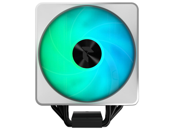 Disipador y Ventilador APNX AP1-V ARGB, Socket Intel 1700, 1200, 115x y AMD AM4, AM5. Color Blanco.