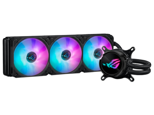 Sistema de Enfriamiento Líquido ASUS ROG Strix LC III 360 ARGB, 360mm, Color Negro.