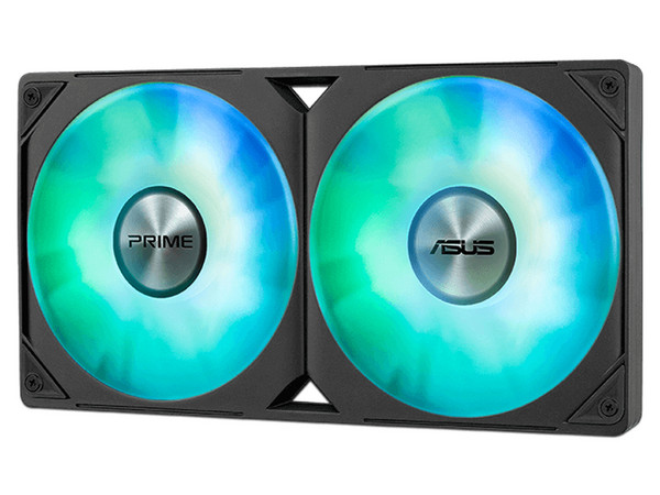 Sistema de enfriamiento líquido Asus Prime LC 240 ARGB a 600-2200RPM, 2x120mm , Intel-AMD, Color Negro.