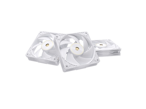 Kit de 3 Ventiladores Asus ProArt PF120 PWM, 120mm, 3000 RPM. Color Blanco.