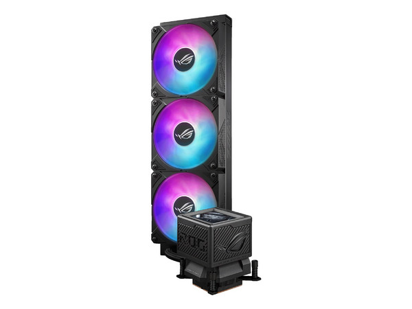 Sistema de Enfriamiento Liquido ASUS ROG RYUJIN III 360 ARGB EXTREME, 360mm, Pantalla LCD de 3.5