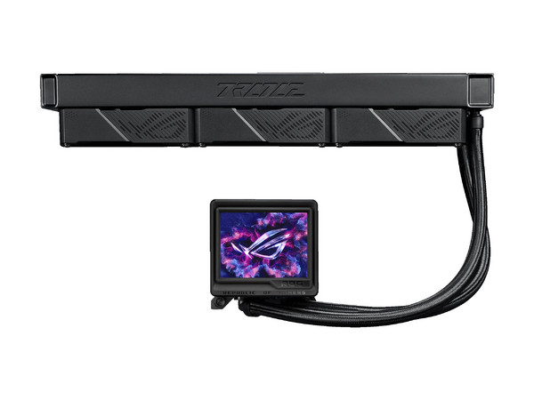 Sistema de Enfriamiento Liquido ASUS ROG RYUJIN III 360 ARGB EXTREME, 360mm, Pantalla LCD de 3.5