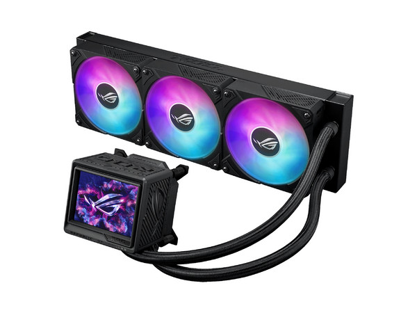 Sistema de Enfriamiento Liquido ASUS ROG RYUJIN III 360 ARGB EXTREME, 360mm, Pantalla LCD de 3.5