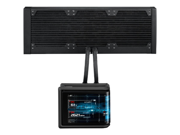 Sistema de Enfriamiento Líquido ASUS ROG RYUO IV SLC 360 ARGB de 360mm, Pantalla de 6.67