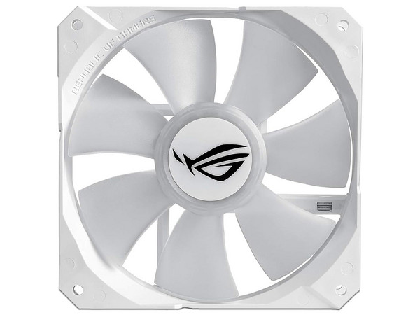 Sistema de enfriamiento líquido ASUS ROG Strix LC 360 RGB Edición White, con Aura Sync RGB y 3 ventiladores A-RGB de 120 mm.