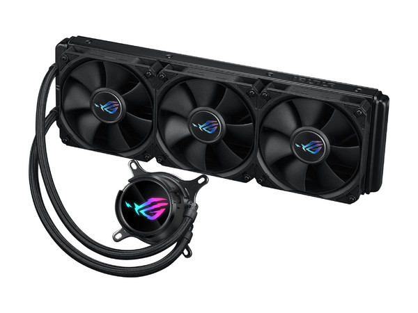 Sistema de Enfriamiento Líquido ASUS ROG STRIX LC III 360 ARGB LCD de 360mm, Pantalla LCD de 2.1