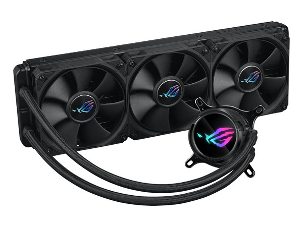 Sistema de Enfriamiento Líquido ASUS ROG STRIX LC III 360 ARGB LCD de 360mm, Pantalla LCD de 2.1