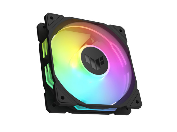 Kit de 3 Ventiladores Asus TUF Gaming TR120 ARGB, 120mm, 2000 RPM. Color Blanco.
