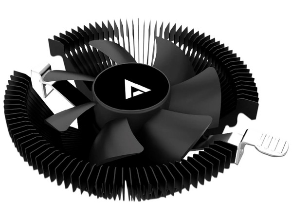 Disipador de aluminio ACTECK Polar CP VC100 para CPU, 3 Pines, Color Negro.