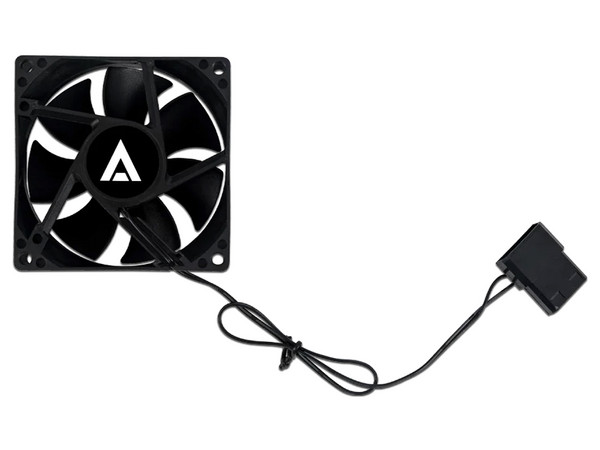 Ventilador Acteck Polar EG VG80, 1800RPM, 80mm, Color Negro.