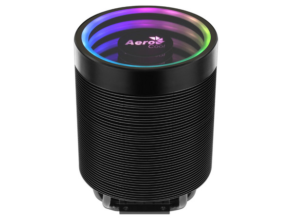 Disipador y Ventilador AeroCool Mirage 5, ARGB, soporta Socket Intel: LGA 2066 / 2011 / 1200 / 115X / 775 / 1200, AMD: AM4 / AM3+ / AM3 / AM2+ / AM2 / FM2 / FM1.