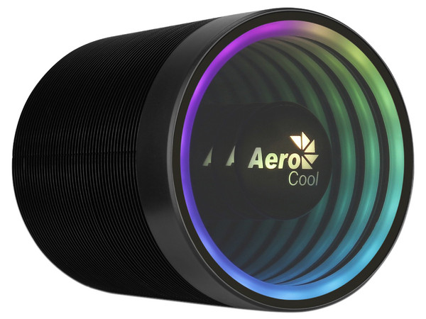 Disipador y Ventilador AeroCool Mirage 5, ARGB, soporta Socket Intel: LGA 2066 / 2011 / 1200 / 115X / 775 / 1200, AMD: AM4 / AM3+ / AM3 / AM2+ / AM2 / FM2 / FM1.